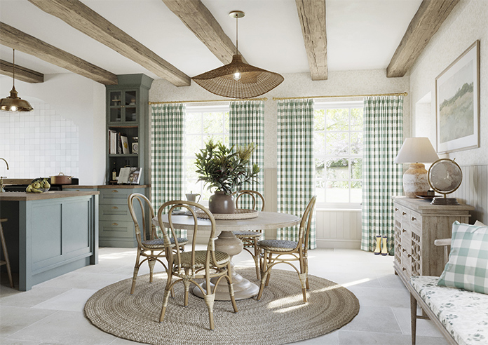 Gingham, Daws - Made to Measure Curtains - Image 7